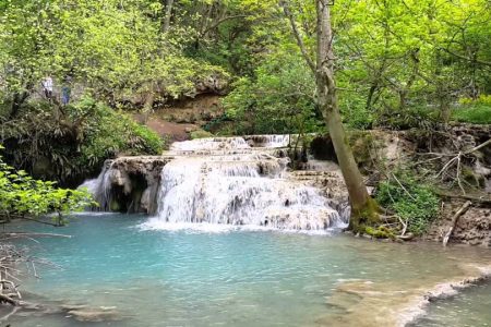 From Sofia: Full-Day Krushuna Waterfalls & Devetashka Cave